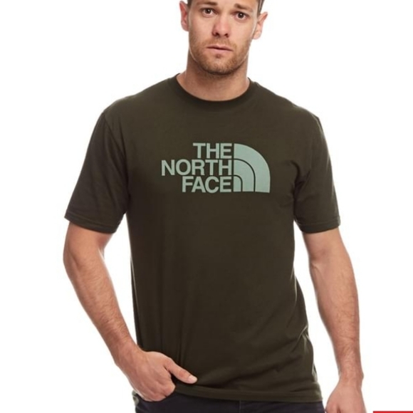 The North Face Other - THE NORTH FACE dark green half dome tee 💚